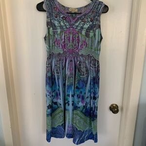 Women's One World Multicolor Sleeveless Dress